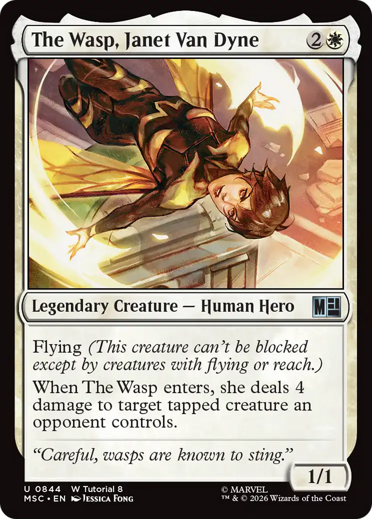 The Wasp, Janet Van Dyne [Marvel Super Heroes Commander] | Lots Moore NSW
