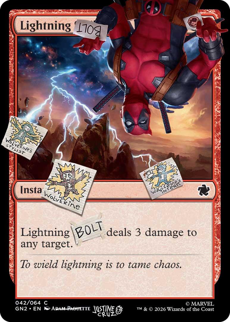 Lightning Bolt (042) [Secret Lair Drop Series] | Lots Moore NSW