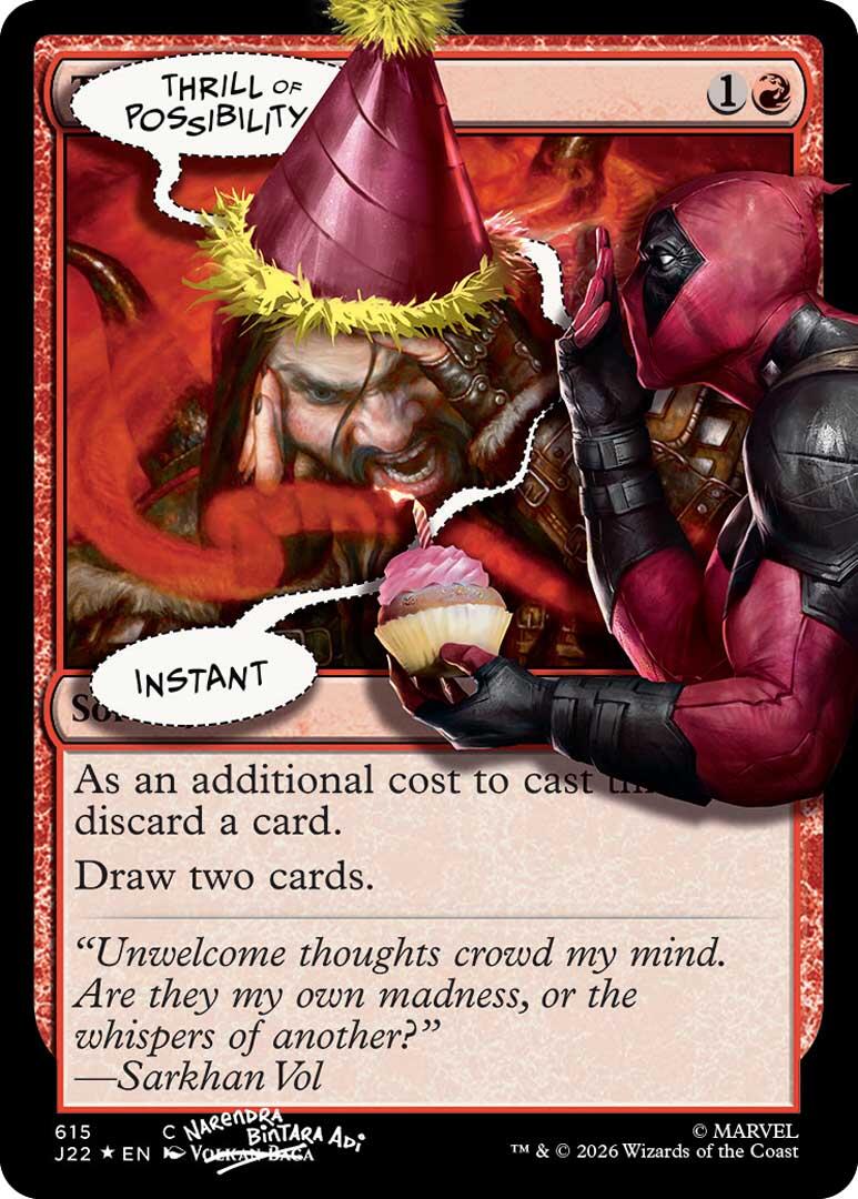 Thrill of Possibility (615) (Pool Party Foil) [Secret Lair Drop Series] | Lots Moore NSW