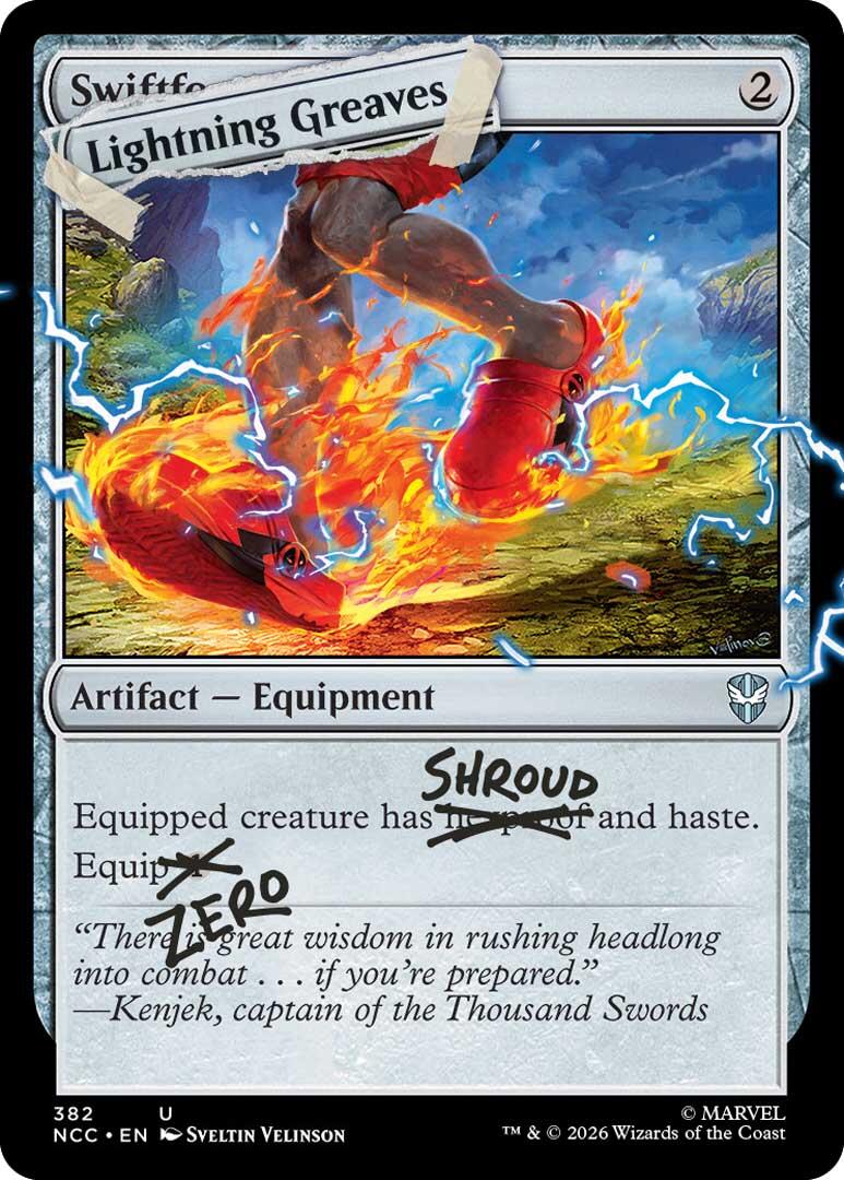 Lightning Greaves (382) [Secret Lair Drop Series] | Lots Moore NSW