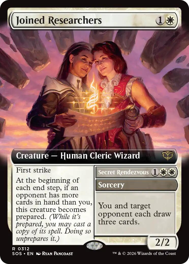 Joined Researchers (Extended Art) [Secrets of Strixhaven] | Lots Moore NSW