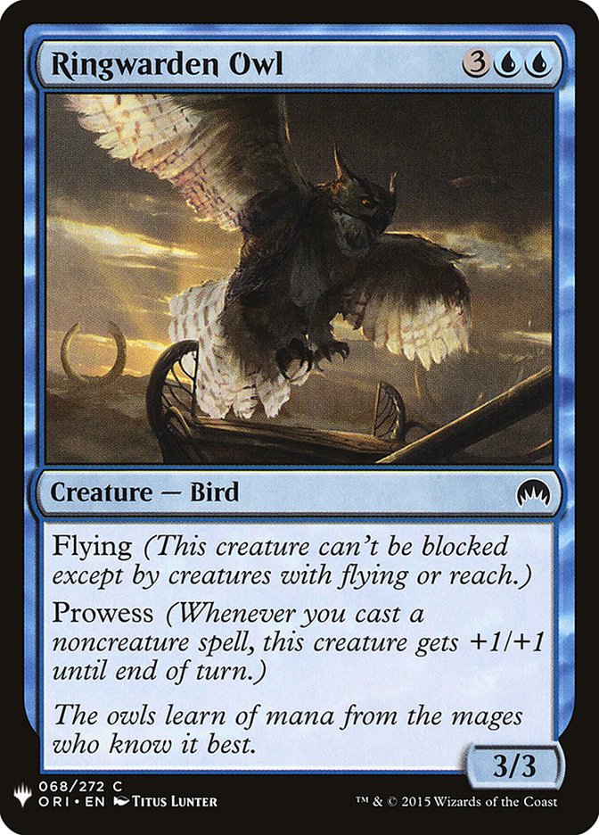 Ringwarden Owl [Mystery Booster] | Lots Moore NSW