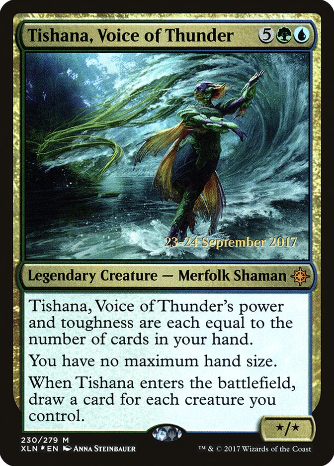 Tishana, Voice of Thunder [Ixalan Prerelease Promos] | Lots Moore NSW