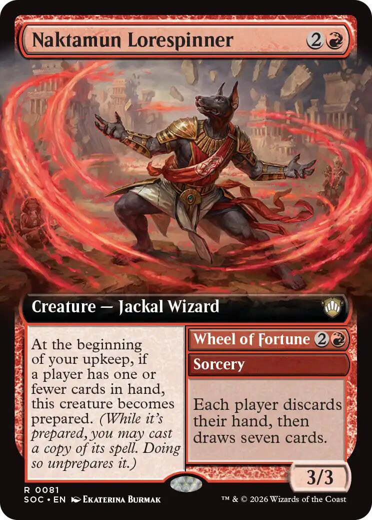 Naktamun Lorespinner (Extended Art) [Secrets of Strixhaven Commander] Magic: The Gathering | Lots Moore NSW