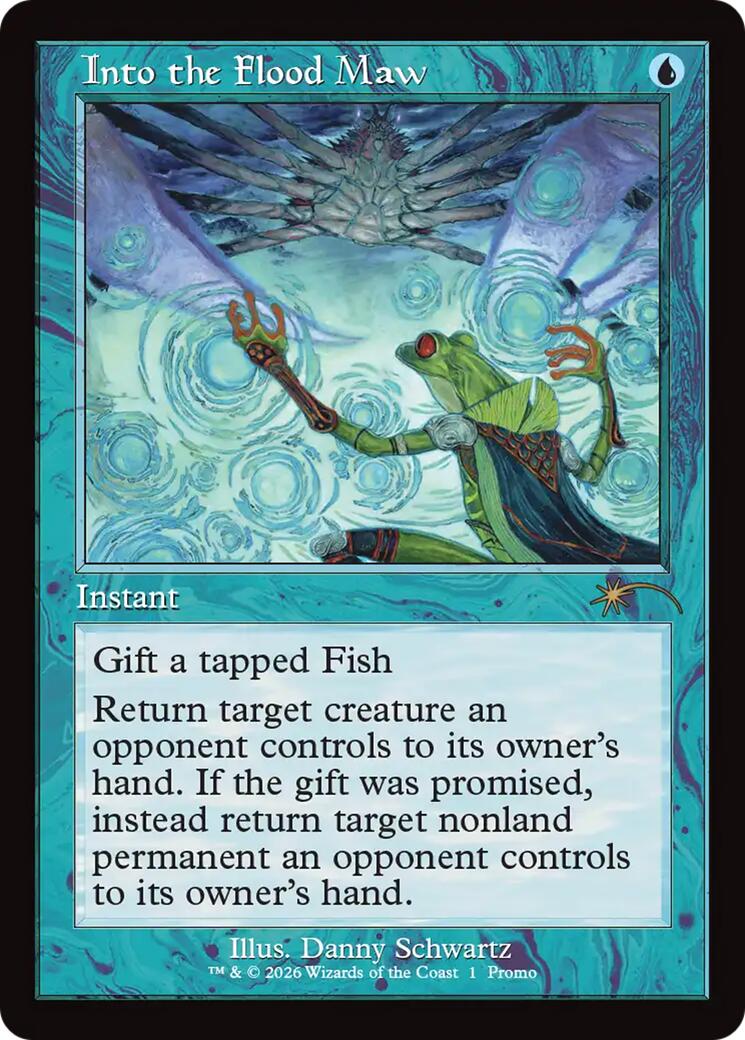 Into the Flood Maw (Retro Frame) [Wizards Play Network 2026] | Lots Moore NSW