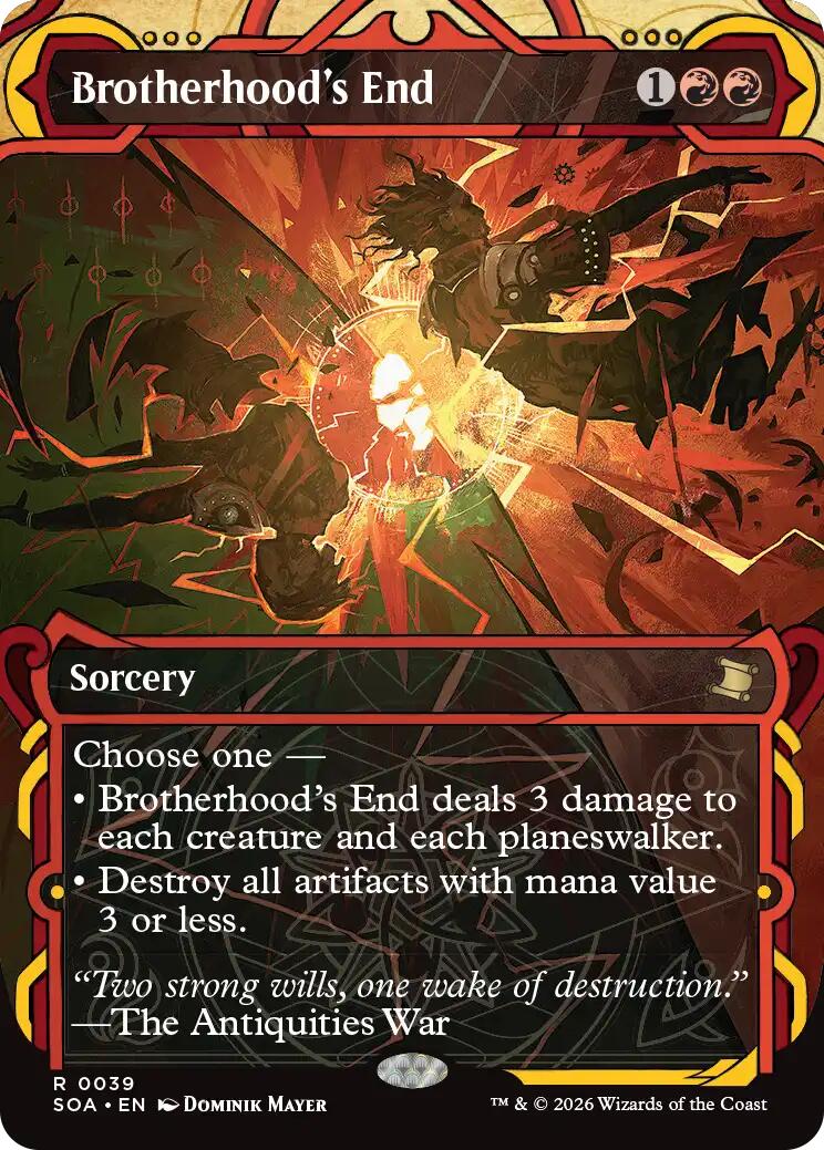 Brotherhood's End [Secrets of Strixhaven: Mystical Archive] Magic: The Gathering | Lots Moore NSW