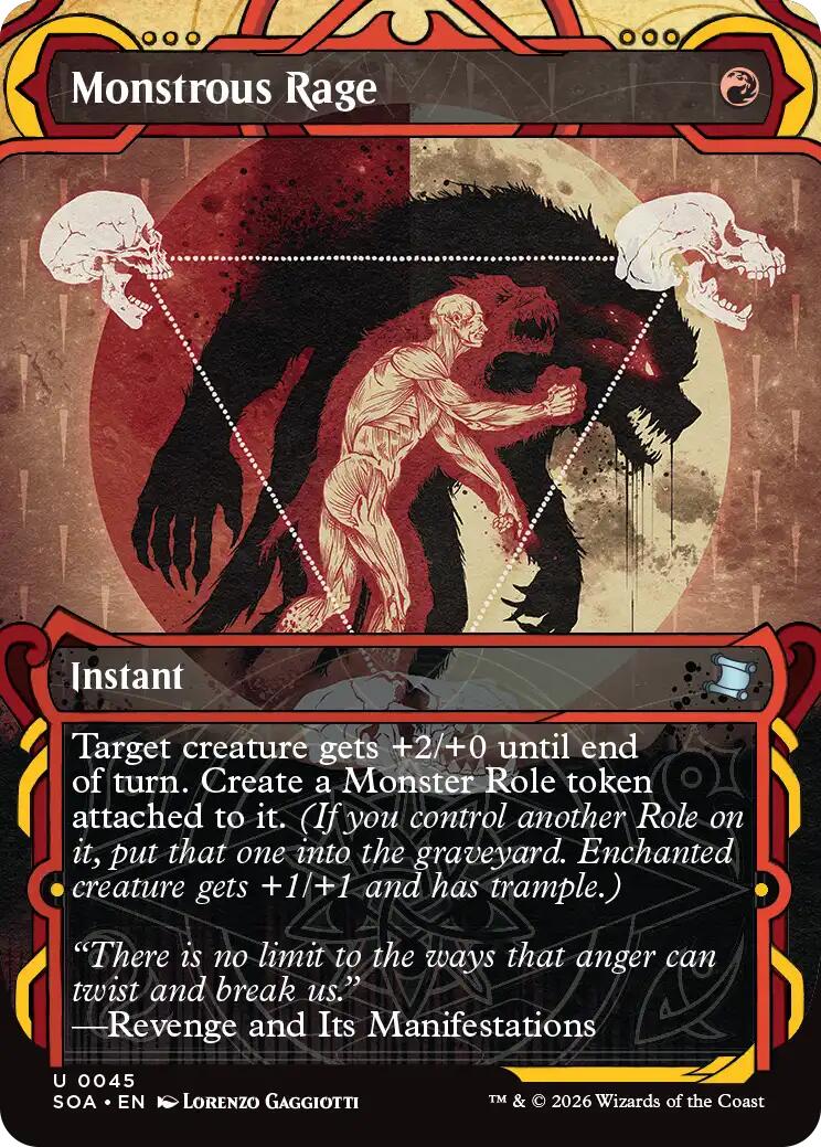 Monstrous Rage [Secrets of Strixhaven: Mystical Archive] | Lots Moore NSW