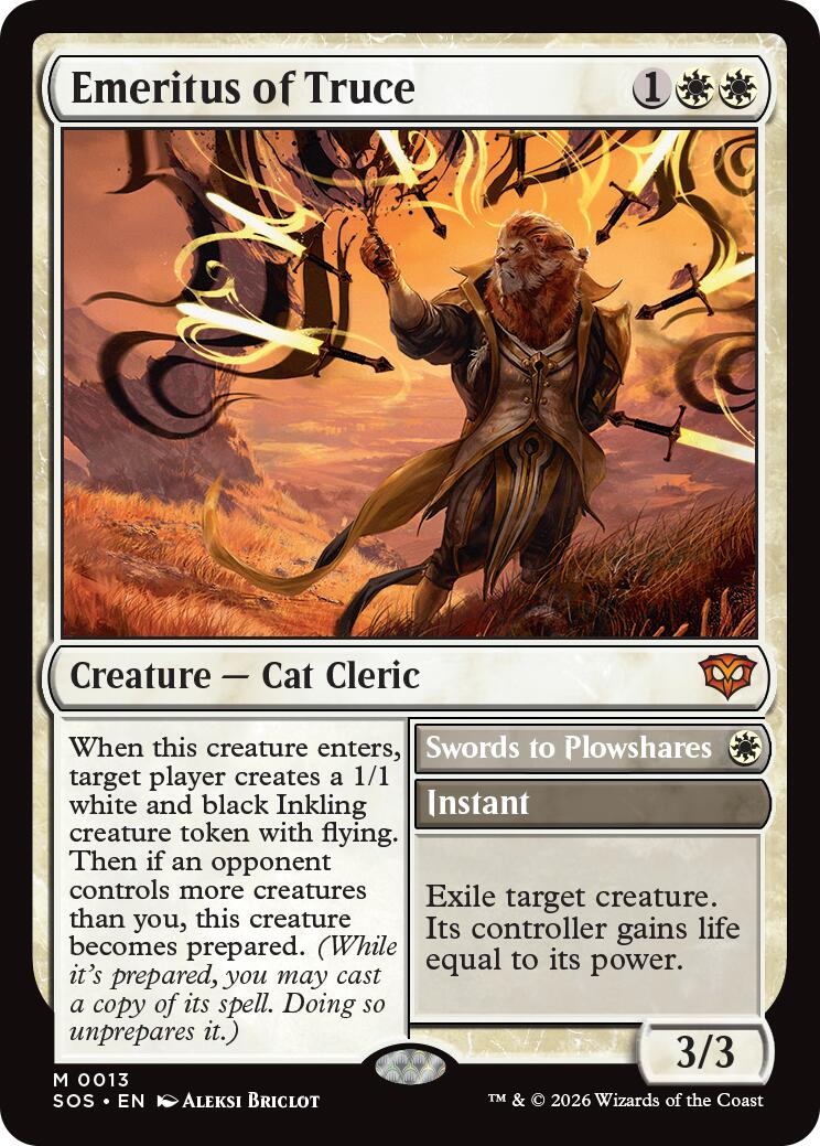 Emeritus of Truce [Secrets of Strixhaven] Magic: The Gathering | Lots Moore NSW