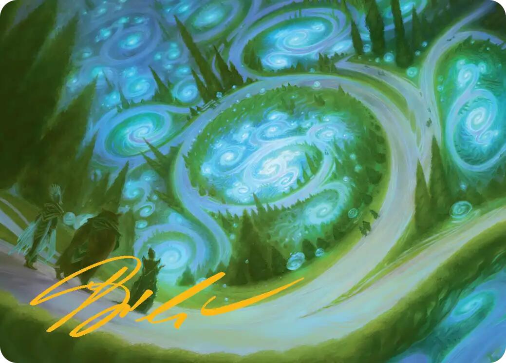 Mathemagics Art Card (Gold-Stamped Signature) [Secrets of Strixhaven Art Series] | Lots Moore NSW
