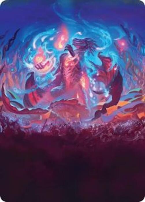 Prismari, the Inspiration Art Card [Secrets of Strixhaven Art Series] | Lots Moore NSW