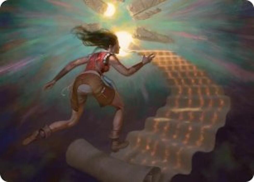 Pursue the Past Art Card [Secrets of Strixhaven Art Series] | Lots Moore NSW