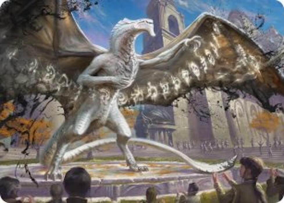 Silverquill, the Disputant Art Card [Secrets of Strixhaven Art Series] | Lots Moore NSW