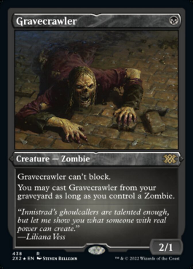 Gravecrawler (Foil Etched) [Double Masters 2022] | Lots Moore NSW