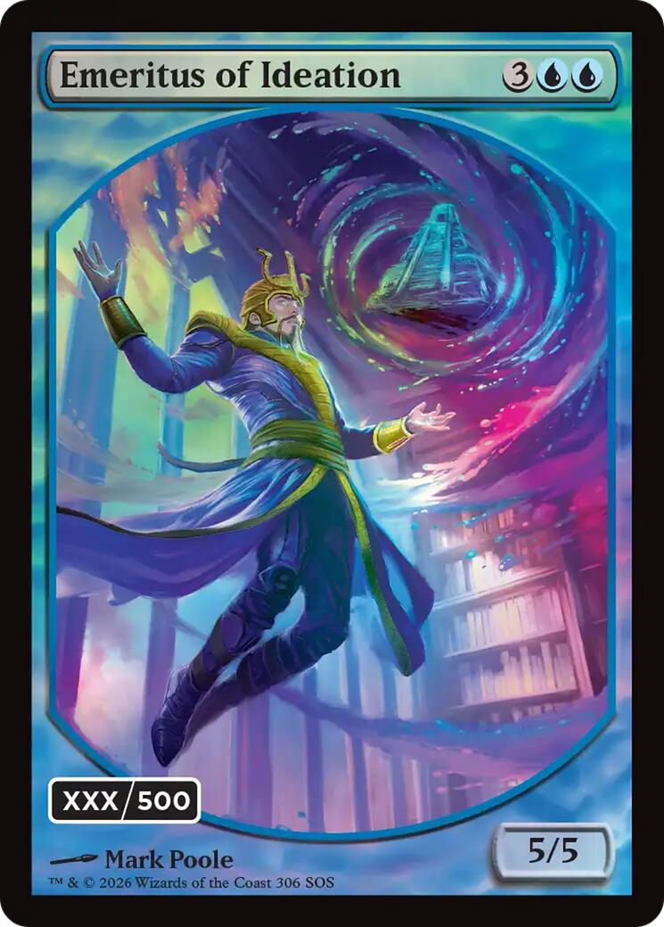 Emeritus of Ideation (Serial Numbered) [Secrets of Strixhaven] | Lots Moore NSW