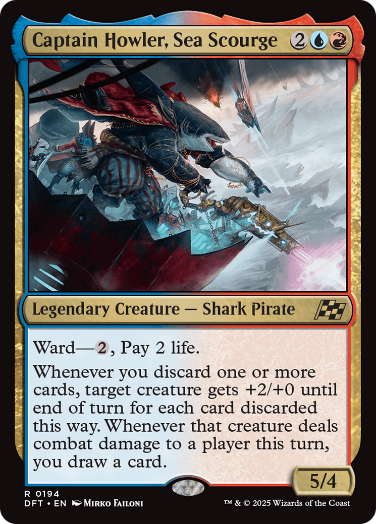 Captain Howler, Sea Scourge [Aetherdrift] | Lots Moore NSW