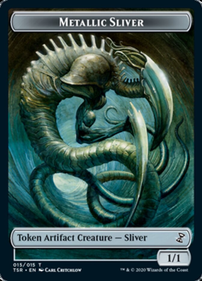 Metallic Sliver Token [Time Spiral Remastered Tokens] | Lots Moore NSW