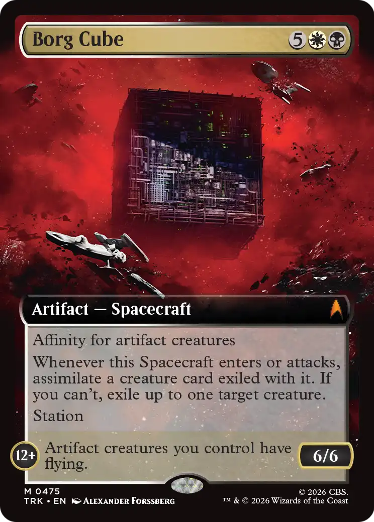 Borg Cube (Extended Art) [Star Trek] | Lots Moore NSW