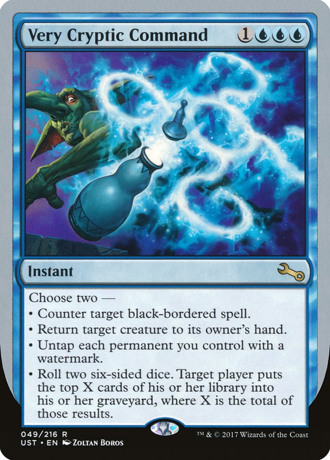 Very Cryptic Command (Counter) [Unstable] | Lots Moore NSW