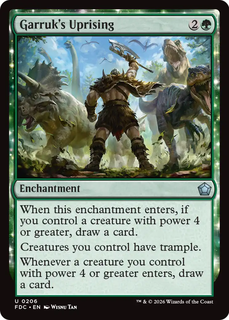 Garruk's Uprising [Foundations Commander] | Lots Moore NSW