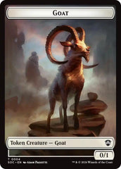 Goat // Fungus Beast Double-Sided Token [Secrets of Strixhaven Commander Tokens] | Lots Moore NSW