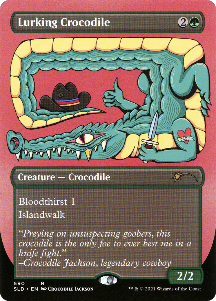 Lurking Crocodile [Secret Lair Drop Promos] | Lots Moore NSW