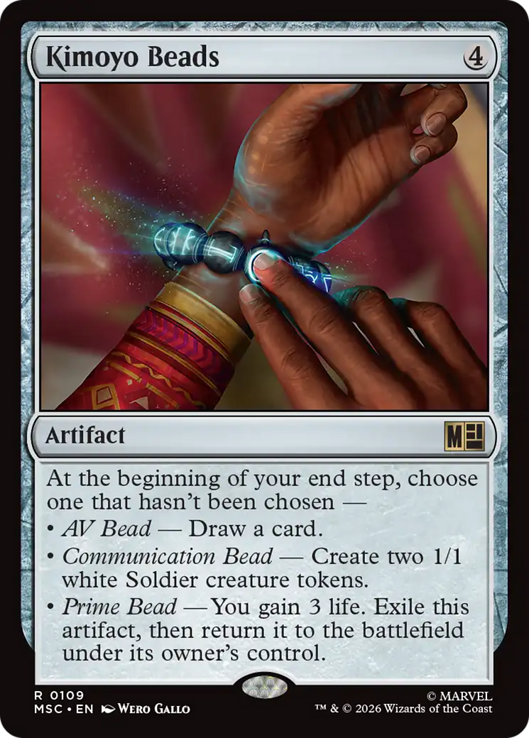 Kimoyo Beads (Surge Foil) [Marvel Super Heroes Commander] | Lots Moore NSW