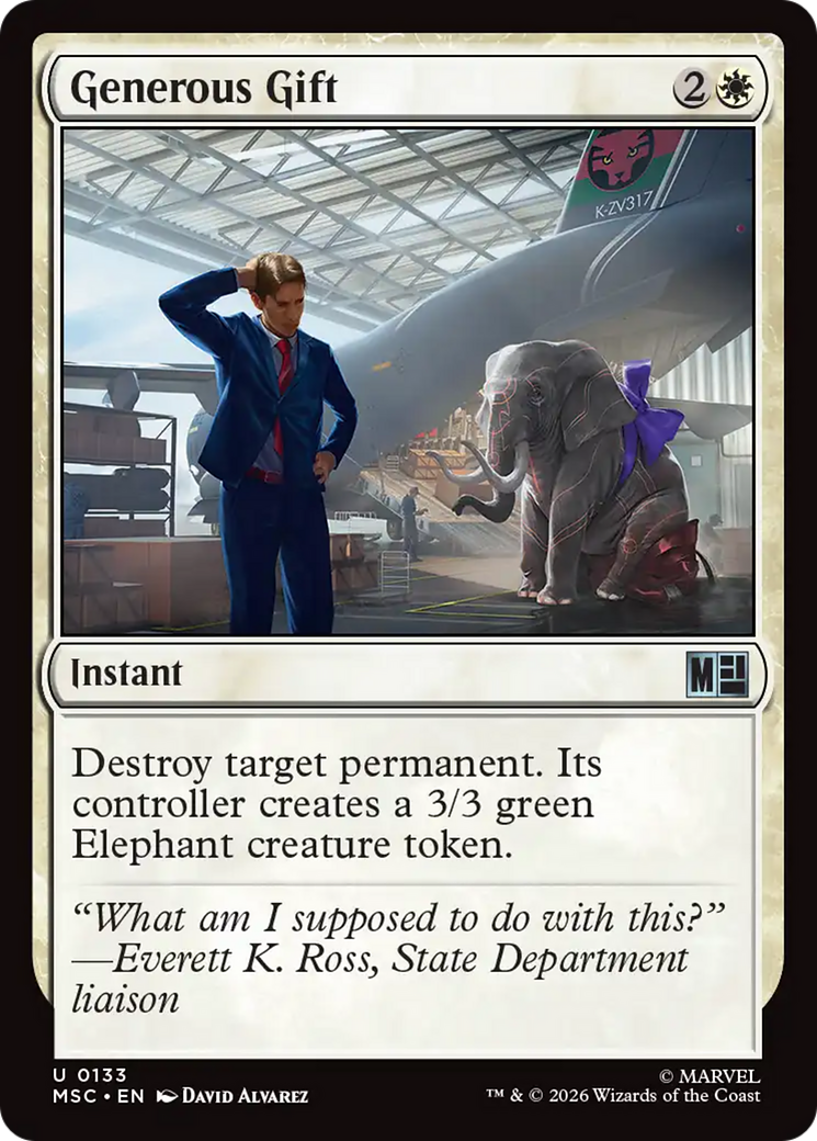 Generous Gift [Marvel Super Heroes Commander] | Lots Moore NSW