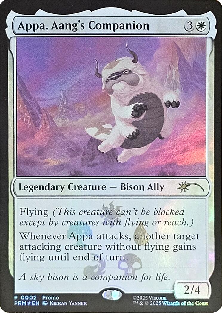 Appa, Aang's Companion [Media Promos] | Lots Moore NSW
