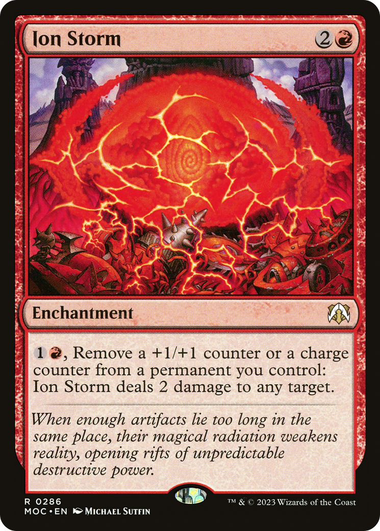 Ion Storm [March of the Machine Commander] | Lots Moore NSW