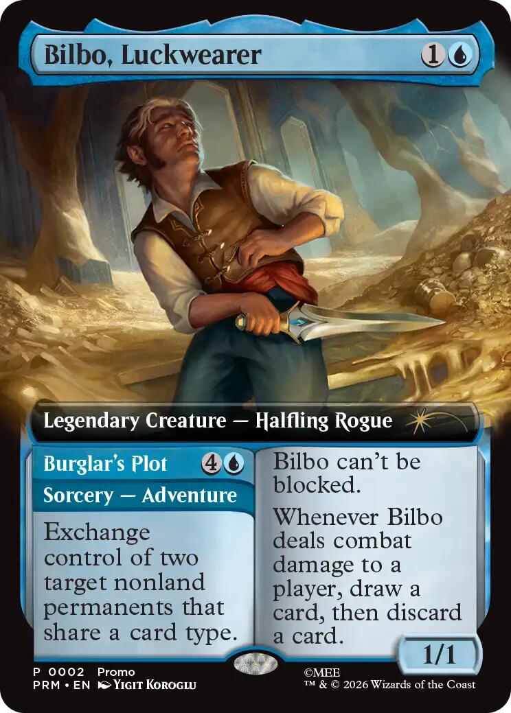 Bilbo, Luckwearer (Extended Art) [Media Promos] | Lots Moore NSW