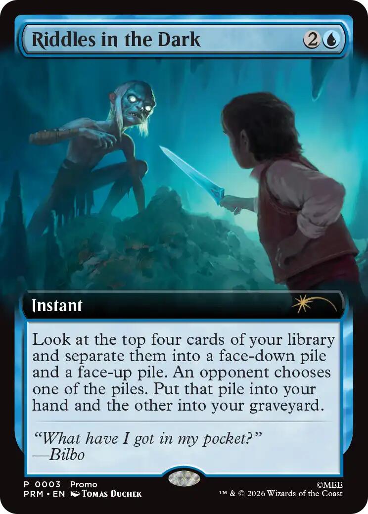 Riddles in the Dark (Extended Art) [Media Promos] | Lots Moore NSW