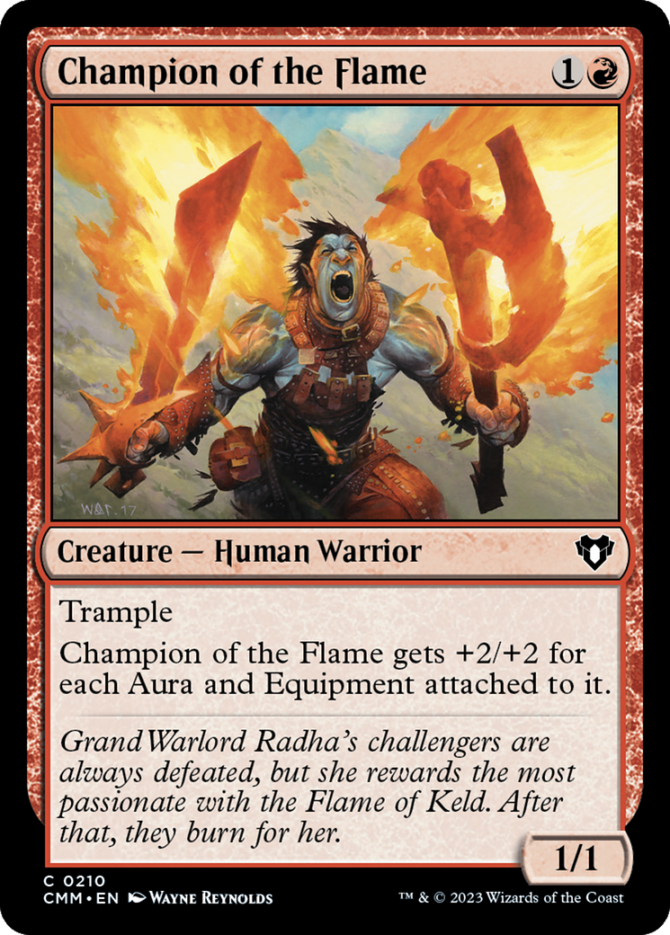 Champion of the Flame [Commander Masters] | Lots Moore NSW