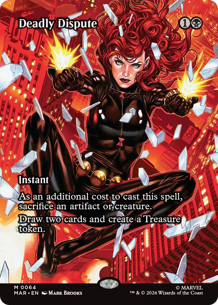 Deadly Dispute (Borderless) [Marvel Universe: Eternal-Legal] | Lots Moore NSW