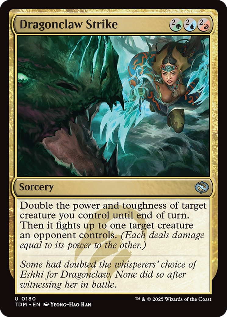 Dragonclaw Strike [Tarkir: Dragonstorm] | Lots Moore NSW