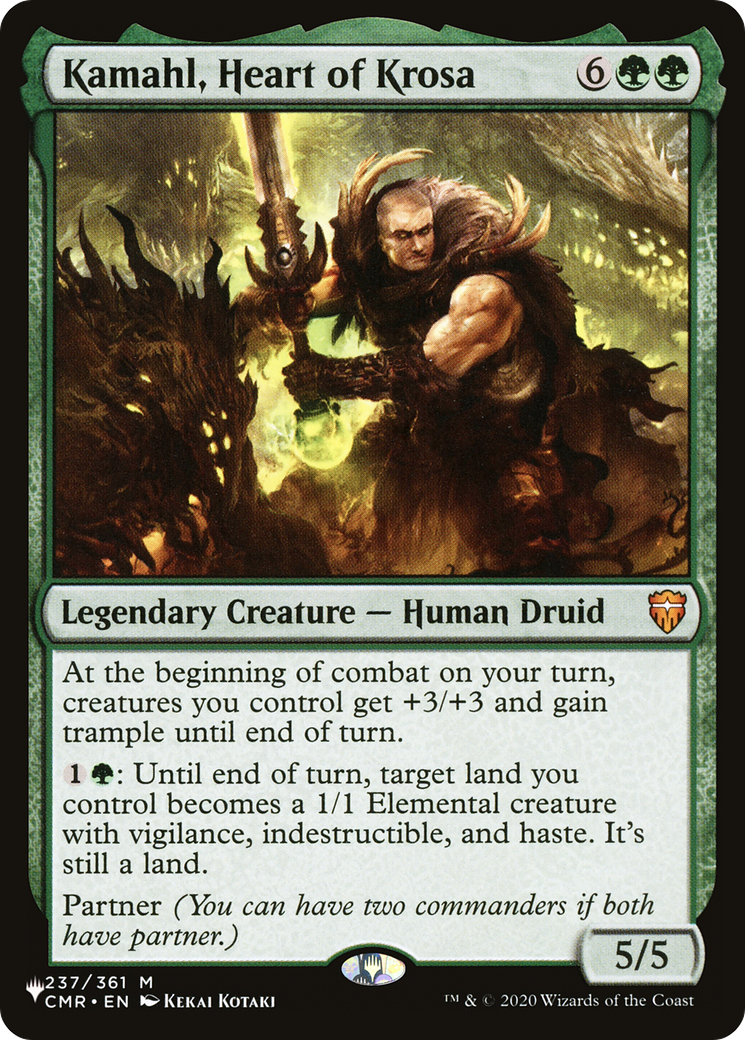 Kamahl, Heart of Krosa [The List] | Lots Moore NSW