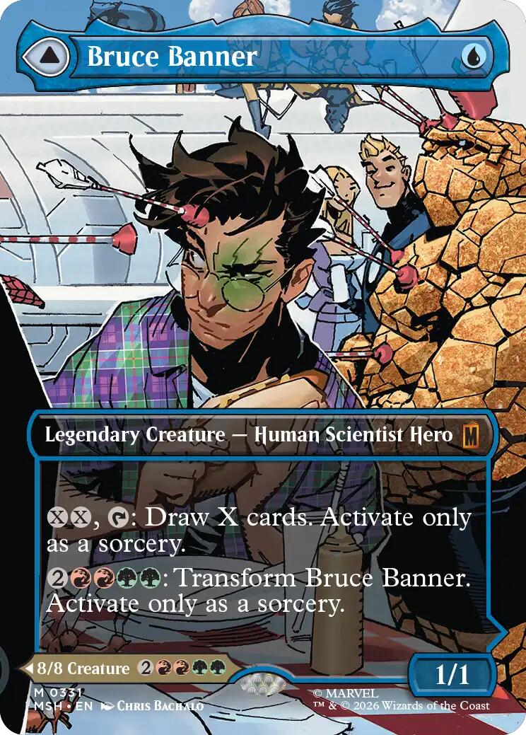 Bruce Banner (Borderless) (0331) [Marvel Super Heroes] | Lots Moore NSW