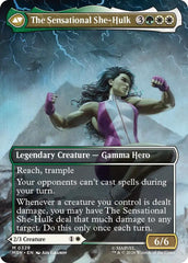Jennifer Walters // The Sensational She-Hulk (Borderless) (0328) [Marvel Super Heroes] | Lots Moore NSW