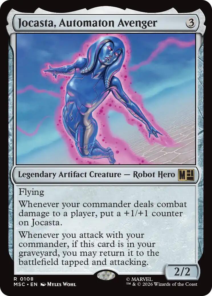 Jocasta, Automaton Avenger (Surge Foil) [Marvel Super Heroes Commander] | Lots Moore NSW