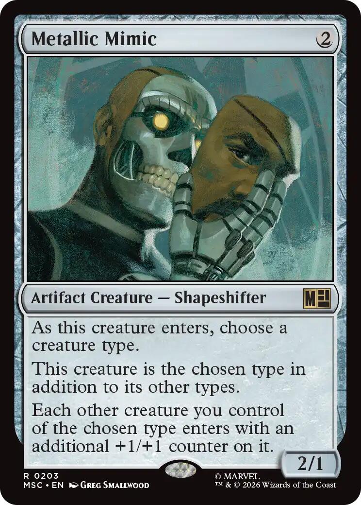 Metallic Mimic (Surge Foil) [Marvel Super Heroes Commander] | Lots Moore NSW
