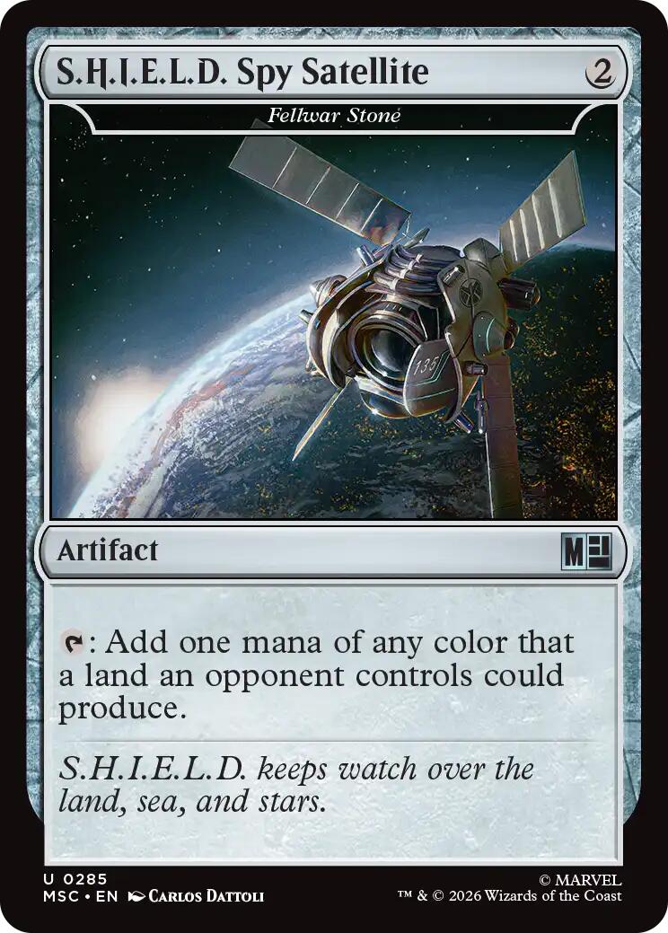 S.H.I.E.L.D. Spy Satellite - Fellwar Stone (Surge Foil) [Marvel Super Heroes Commander] | Lots Moore NSW