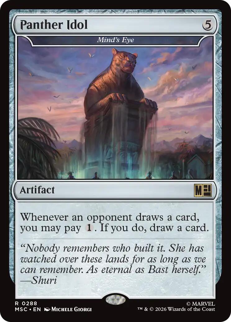 Panther Idol - Mind's Eye [Marvel Super Heroes Commander] | Lots Moore NSW