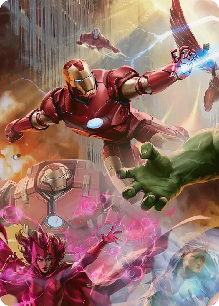 Iron Man, Futurist Paragon Art Card [Marvel Super Heroes Art Series] | Lots Moore NSW