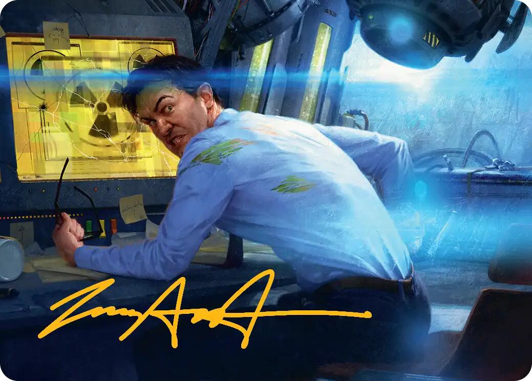 Bruce Banner Art Card (Gold-Stamped Signature) [Marvel Super Heroes Art Series] | Lots Moore NSW