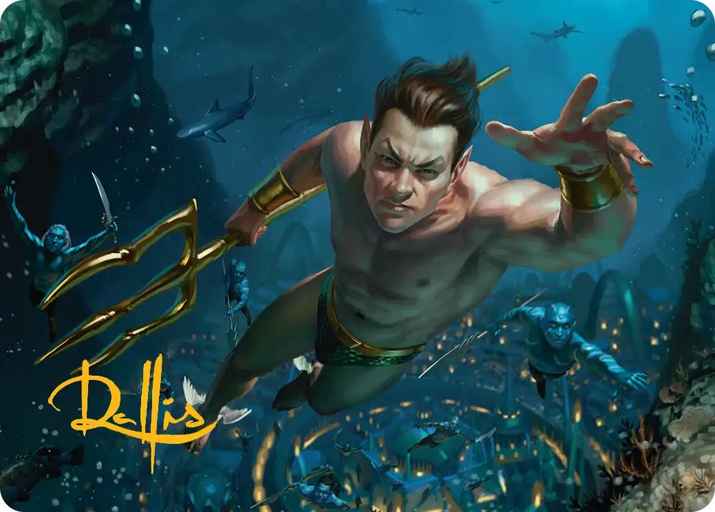 Namor the Sub-Mariner Art Card (Gold-Stamped Signature) [Marvel Super Heroes Art Series] | Lots Moore NSW