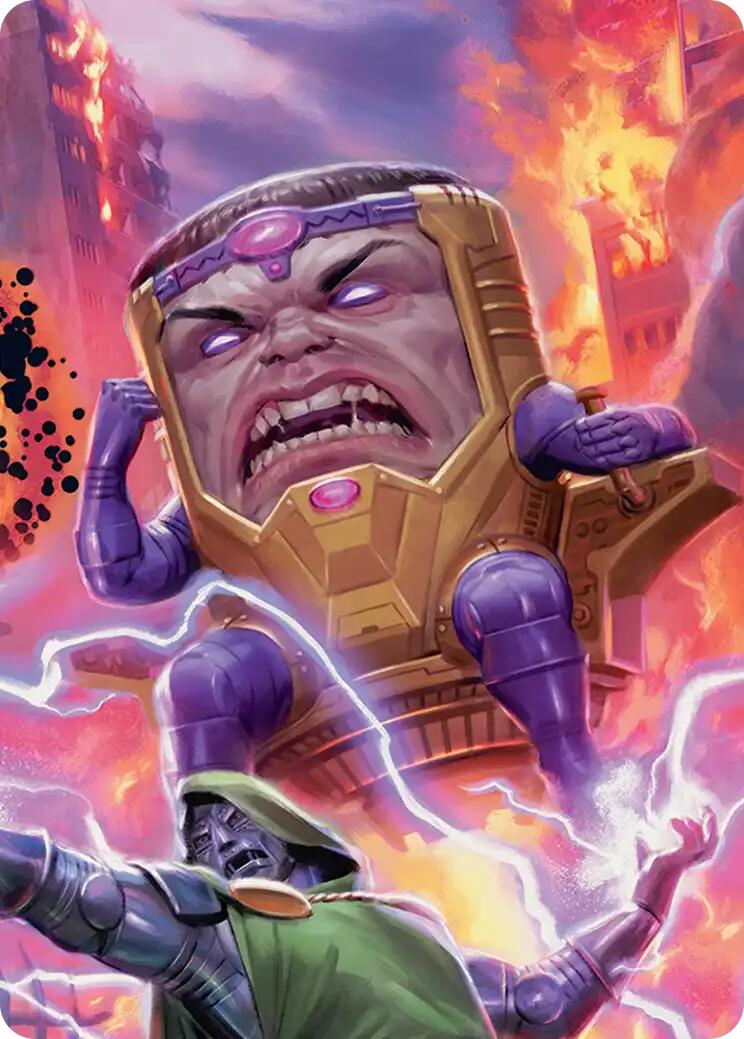 M.O.D.O.K., Evil Intellect Art Card [Marvel Super Heroes Art Series] | Lots Moore NSW