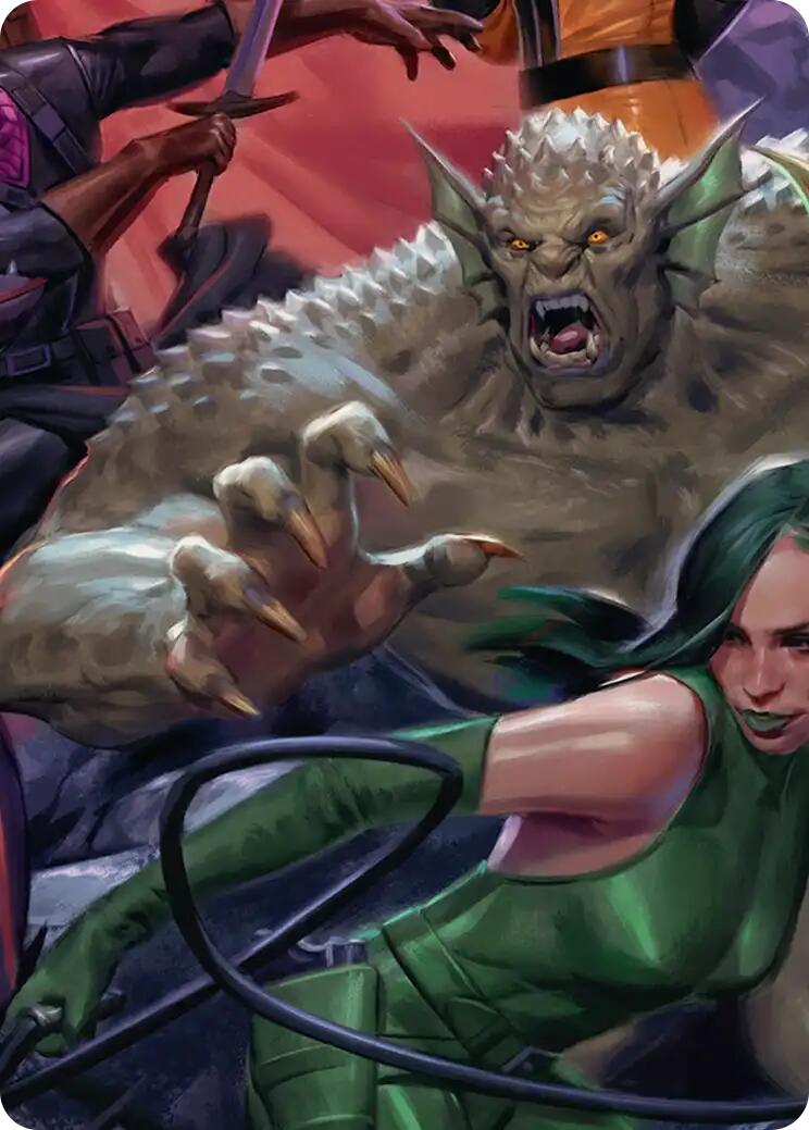 Abomination, Irradiated Brute Art Card [Marvel Super Heroes Art Series] | Lots Moore NSW