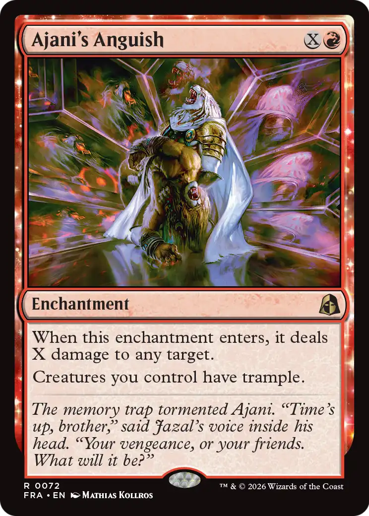 Ajani's Anguish [Reality Fracture] | Lots Moore NSW