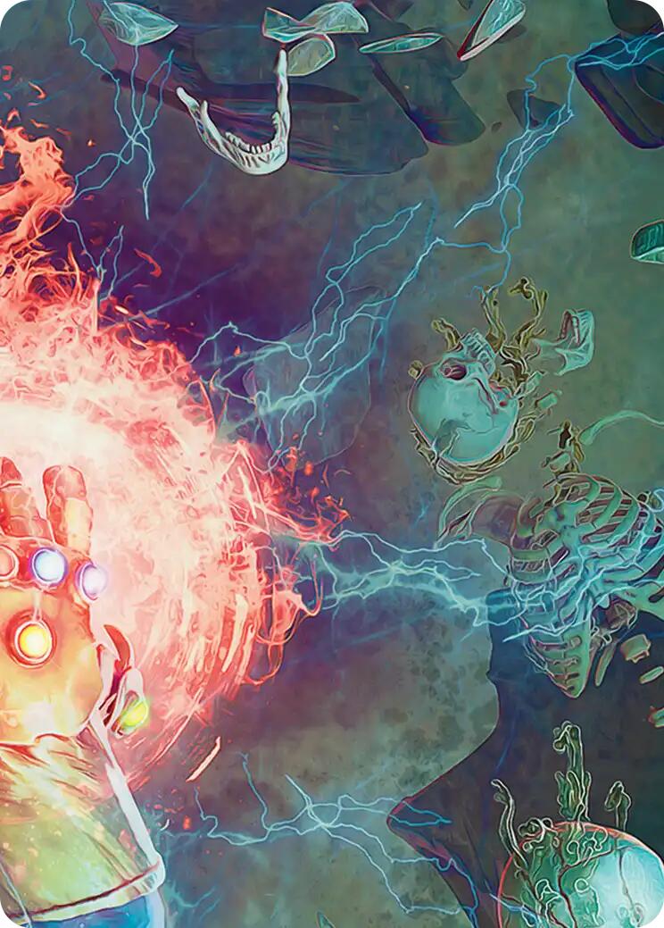 Thanos, the Mad Titan Art Card (3/9) [Marvel Super Heroes Art Series] | Lots Moore NSW