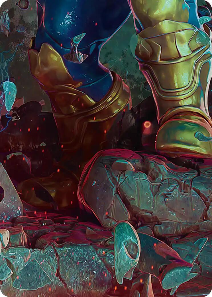 Thanos, the Mad Titan Art Card (8/9) [Marvel Super Heroes Art Series] | Lots Moore NSW