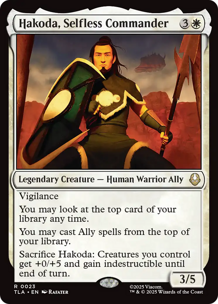 Hakoda, Selfless Commander [Avatar: The Last Airbender] | Lots Moore NSW